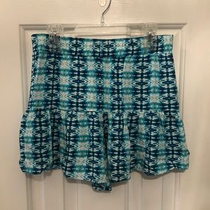 Aeropostale Printed Shorts/Skort